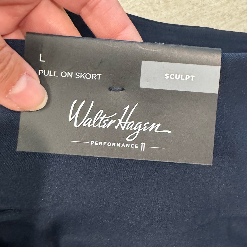 🏌🏻♀️🆕Walter Hagen Sculpt Performance Navy Skort, Large🏌🏻♀️ - Picture 5 of 6